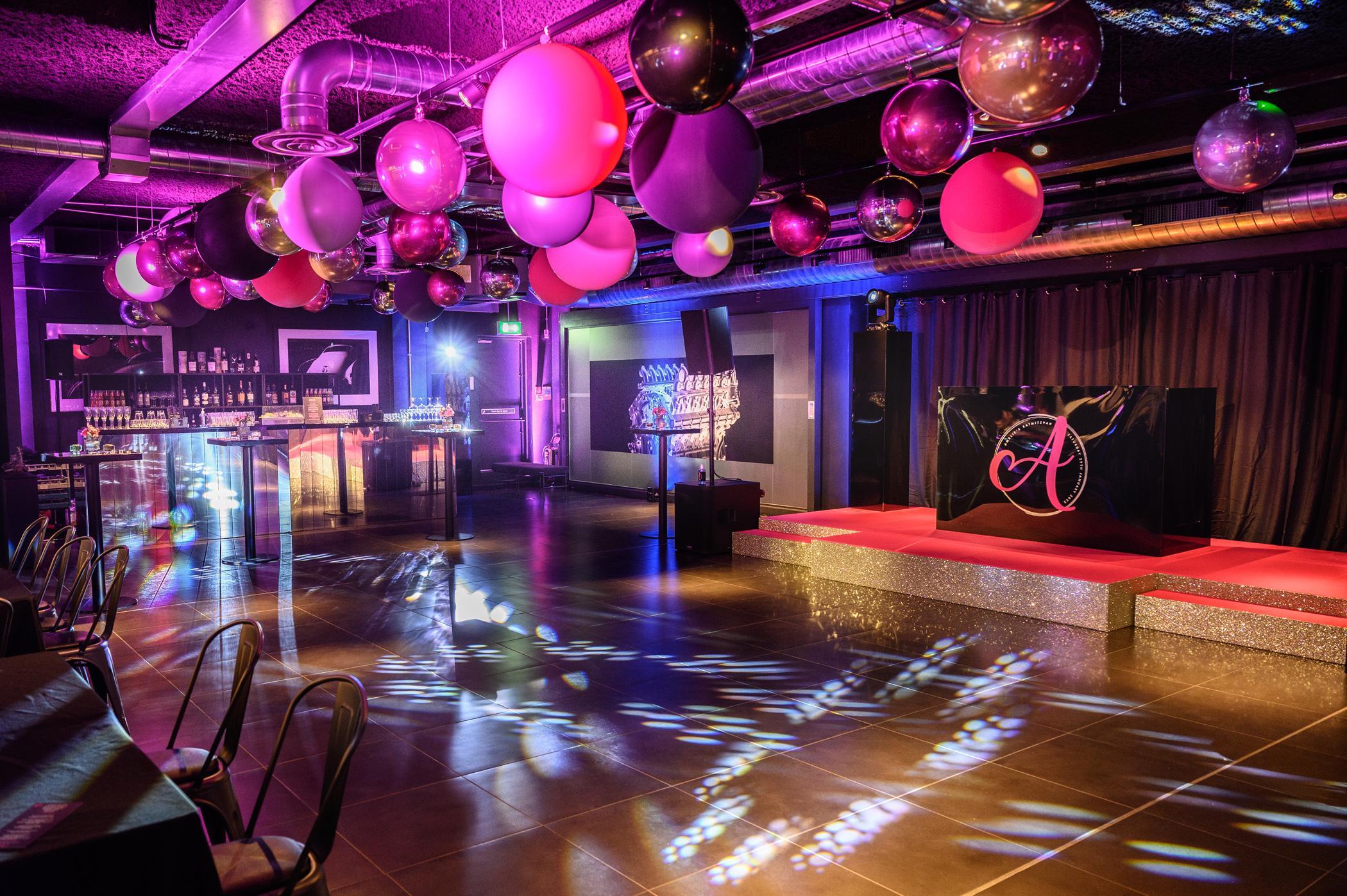 Party in event space